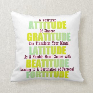 Five Steps Lead the Way Collection Throw Pillow