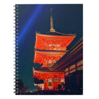 Five-story pagoda notebook