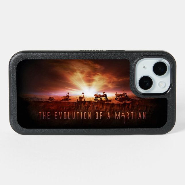 Five Successful Mars Rovers iPhone 15 Case (Back Horizontal)