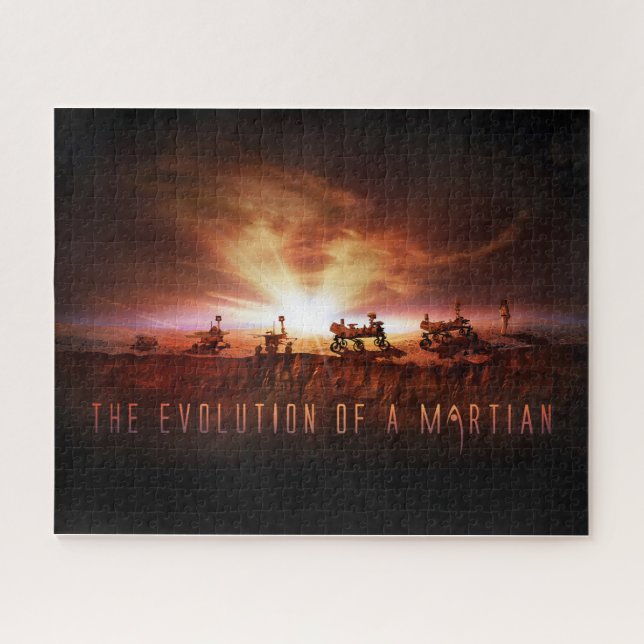 Five Successful Mars Rovers Jigsaw Puzzle (Horizontal)