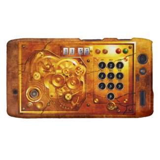 Five to of 12 Steampunk clock Grunge Motorola Droid RAZR Hüllen