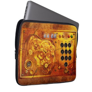 Five to of 12 Steampunk clock Grunge Laptop Sleeve Schutzhülle