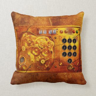 Five to of 12 Steampunk clock Grunge Zierkissen