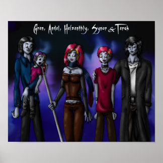 Five Vampires print