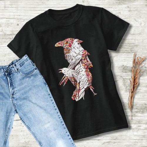 Five White Crows Calaveras T_Shirt