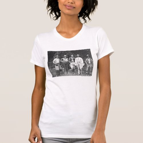 Five women at the dude ranch T_Shirt