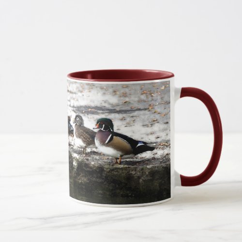 Five Wood Ducks Mug