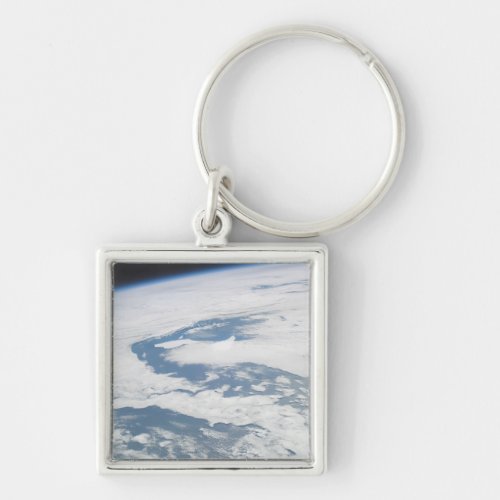 Five year old icebergs near South Georgia Islan Keychain