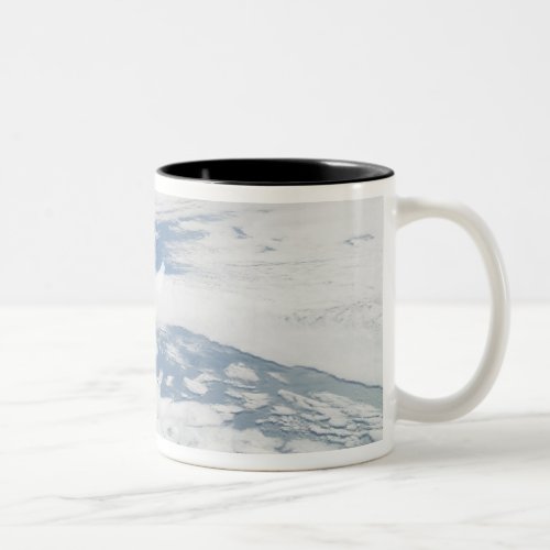 Five year old icebergs near South Georgia Islan Two_Tone Coffee Mug