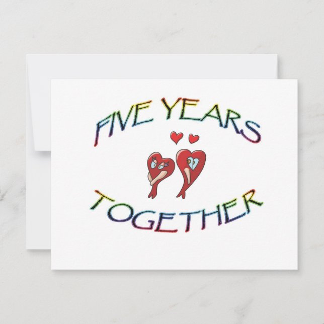 FIVE YEARS TOGETHER (Front)