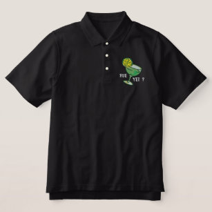 "FIVE YET" MEN'S POLO EMBROIDERED SHIRT