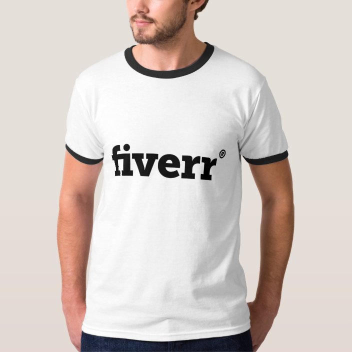 Fiverr Logo Printed High Quality TShirt