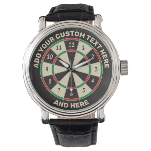 Fives Dart Board Watch