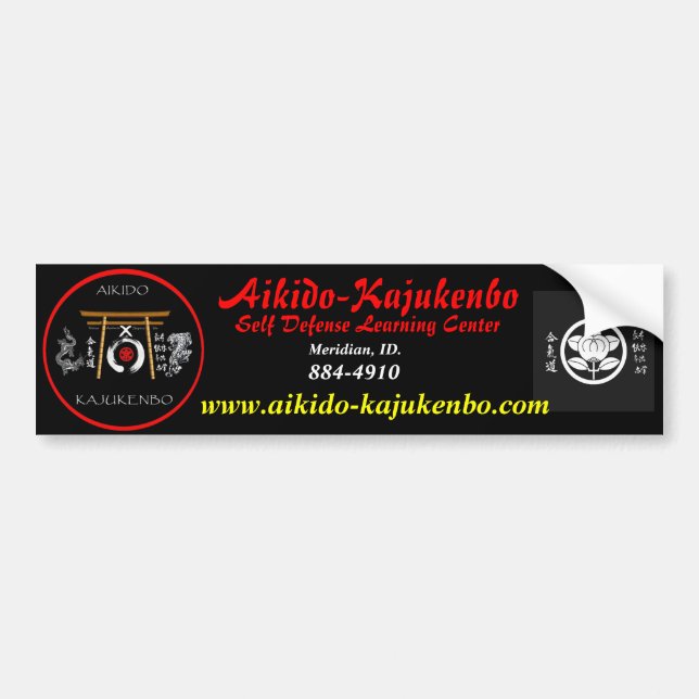 fix_1200, beebop, Aikido-Kajukenbo, Self Defens... Bumper Sticker (Front)