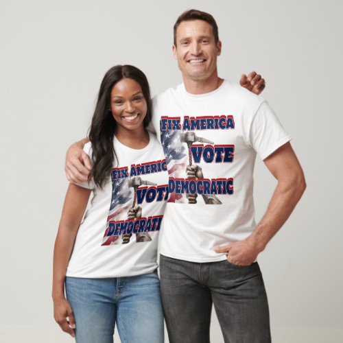 Fix America Vote Democratic T_Shirt