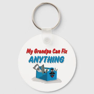 Fix Anything Grandpa Keychain