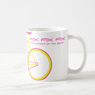 FIX FIX FIX The number of the beast Coffee Mug