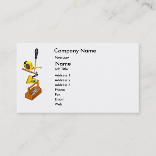 Fix It Business Card