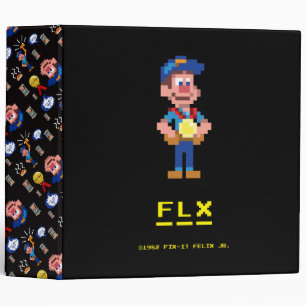 Fix-It Felix Jr: FLX 3 Ring Binder