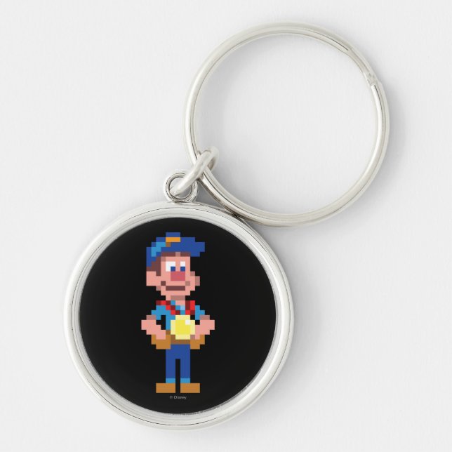 Fix-It Felix Jr: FLX Keychain (Front)