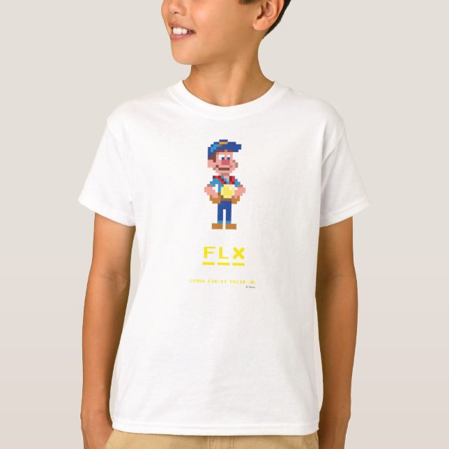 Fix-It Felix Jr: FLX T-Shirt (Front)