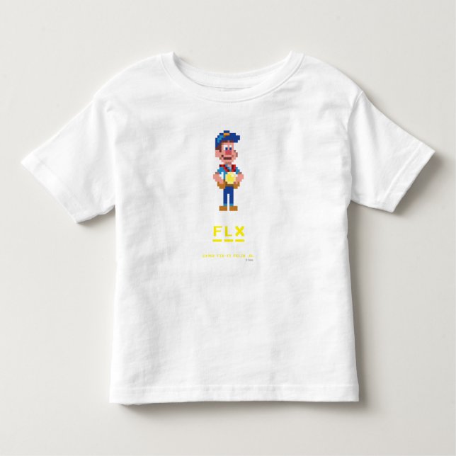 Fix-It Felix Jr: FLX Toddler T-shirt (Front)