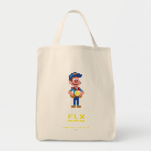 Fix-It Felix Jr: FLX Tote Bag (Front)