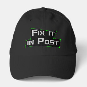 "Fix it In Post" Masked Hat