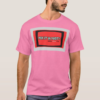 Fix It in Post T-Shirt | Filmmaker Humor Tee |