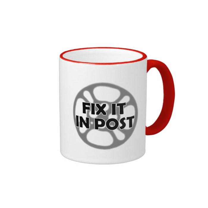 "Fix it in Post" VFX Mug