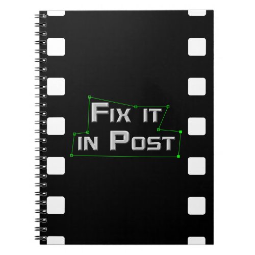 Fix it in Post VFX Notebook
