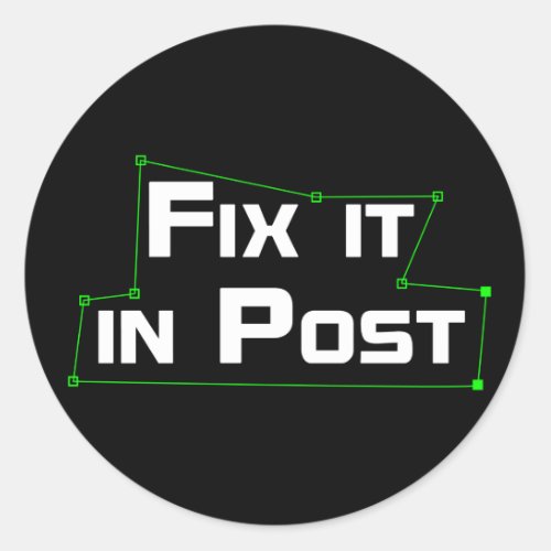 Fix it in Post VFX Sticker