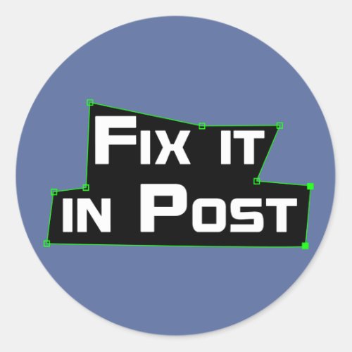 Fix it in Post VFX Sticker