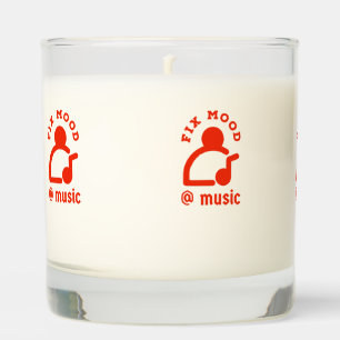 Fix Mood @By Music Scented Candle