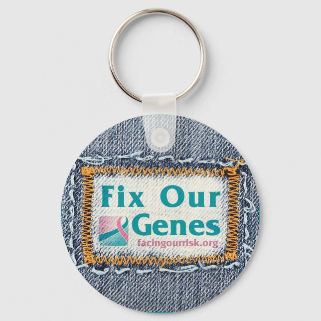 FIX OUR GENES KEYCHAIN (Front)