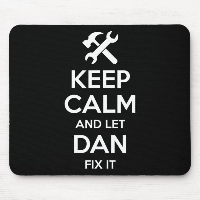 Fix Quote Funny Birthday Personalized Name Gift Id Mouse Pad (Front)