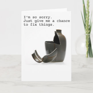 'Fix What is Broken' Greeting Card