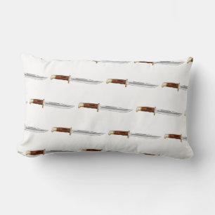 Fixed Blade Hunting Knife Lumbar Pillow