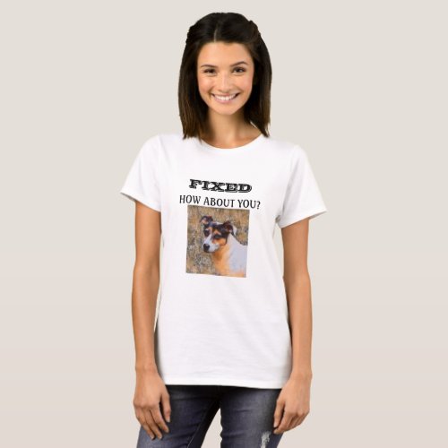 Fixed Dog t_shirt