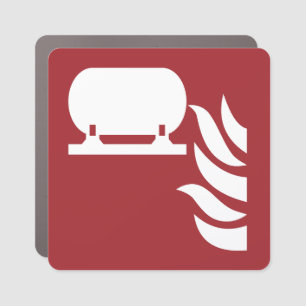 Fixed Fire Extinguisher Installation Safety Sign