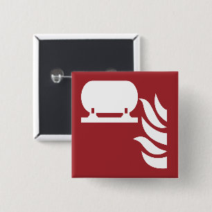 Fixed Fire Extinguisher Installation Safety Sign Button