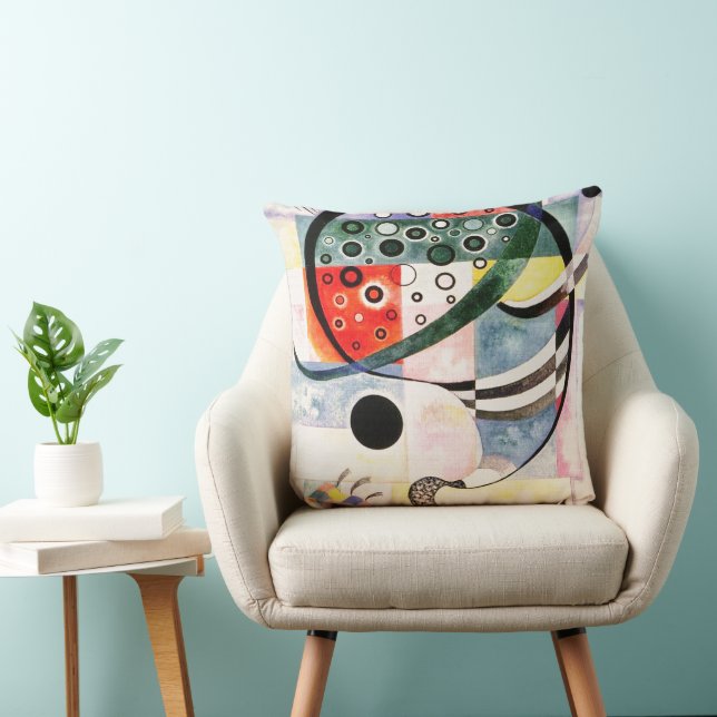 Fixed -  Kandinsky Throw Pillow (Chair)