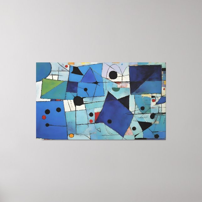 Fixed Smile Melody - Ken Gage Art Canvas Print (Front)