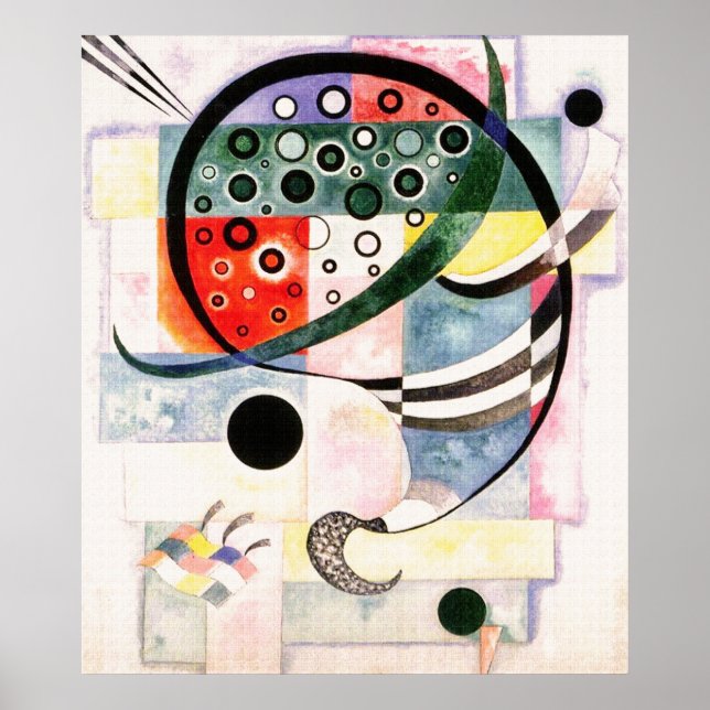 Fixed -  Wassily Kandinsky Modern Art  Poster (Front)