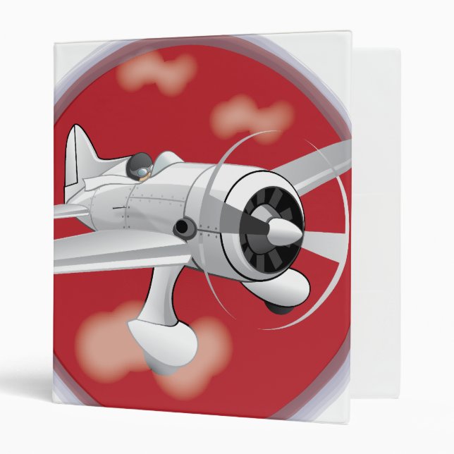 Fixed wing aircraft binder (Front/Inside)