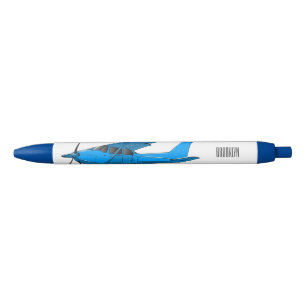 Fixed-wing aircraft cartoon illustration pen