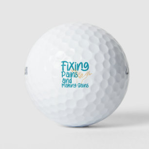 Fixing Pains and Making Gains Physical Therapist Golf Balls