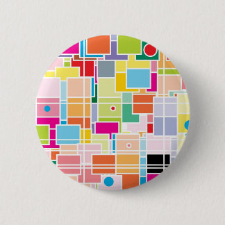 Fizz Geometry Pinback Button