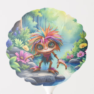 Fizzwiggle the Rainbow Mischief Sprite. Balloon