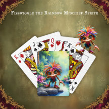Fizzwiggle the Rainbow Mischief Sprite.